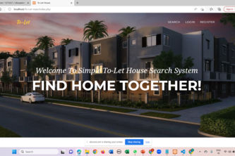 To-let rental System (Tech Riders)