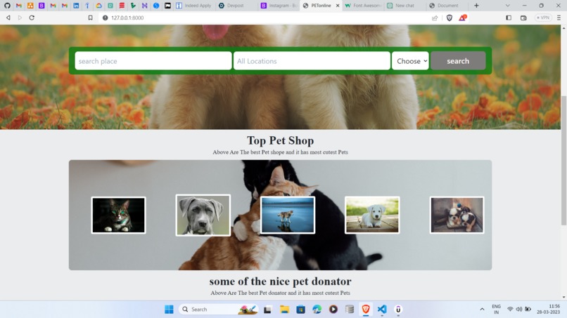 online pet store  – screenshot 6