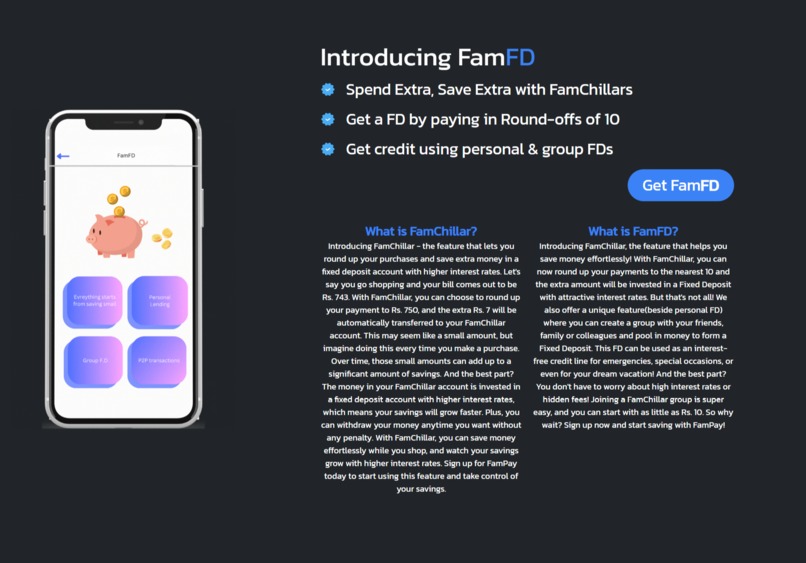 Fampay version 2.0 – screenshot 3