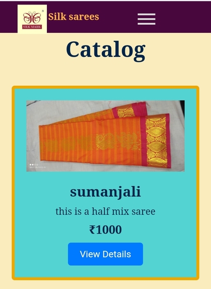 Silk saree catalog  – screenshot 2