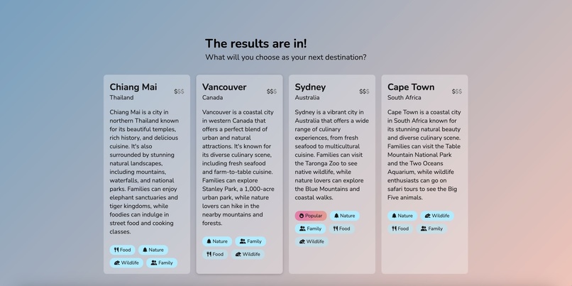 ADVANCED | PathFindr: Travel, for you – screenshot 3