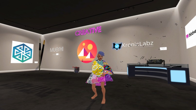 Spatial.io Metaverse Build for Miami NFT Buildathon – screenshot 4