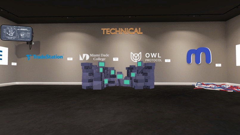 Spatial.io Metaverse Build for Miami NFT Buildathon – screenshot 7