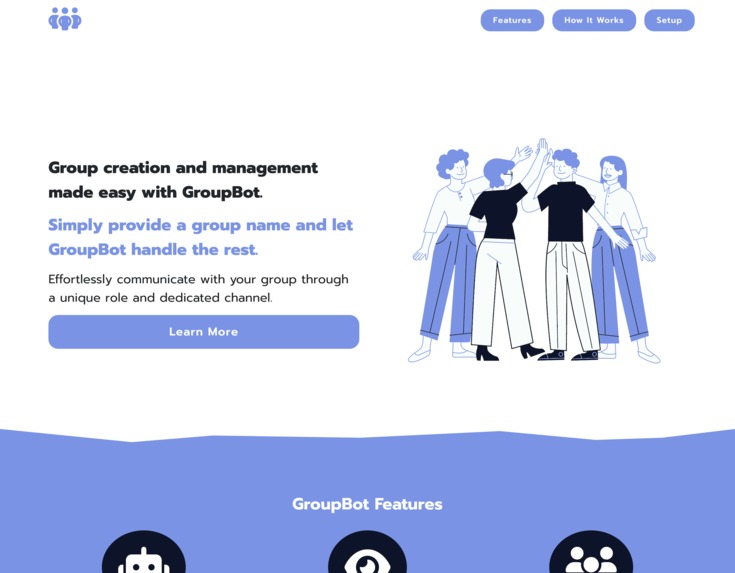 GroupBot – screenshot 1