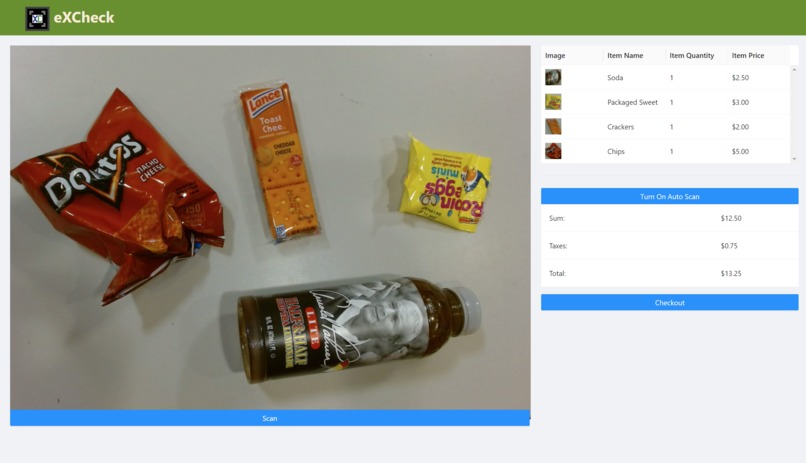e-XCheck – screenshot 1