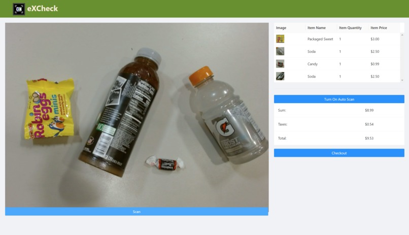 e-XCheck – screenshot 2
