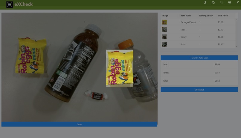 e-XCheck – screenshot 3