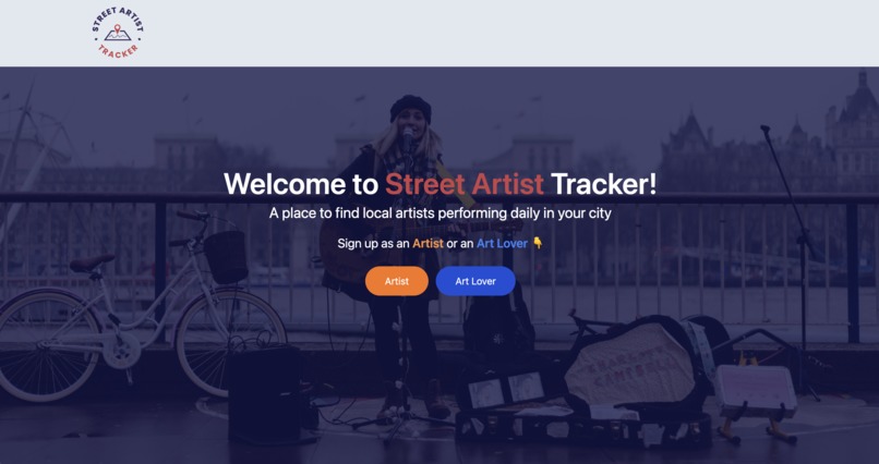 Street Artist Tracker – screenshot 1
