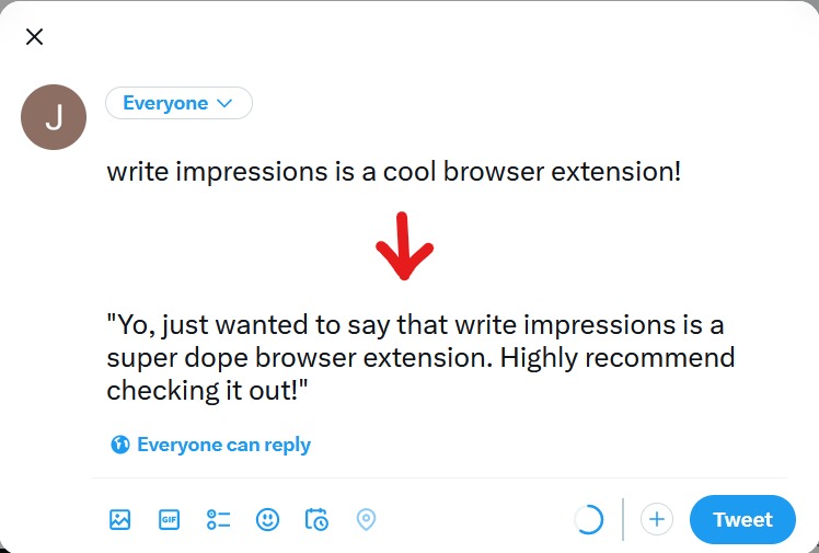 Write Impressions – screenshot 2