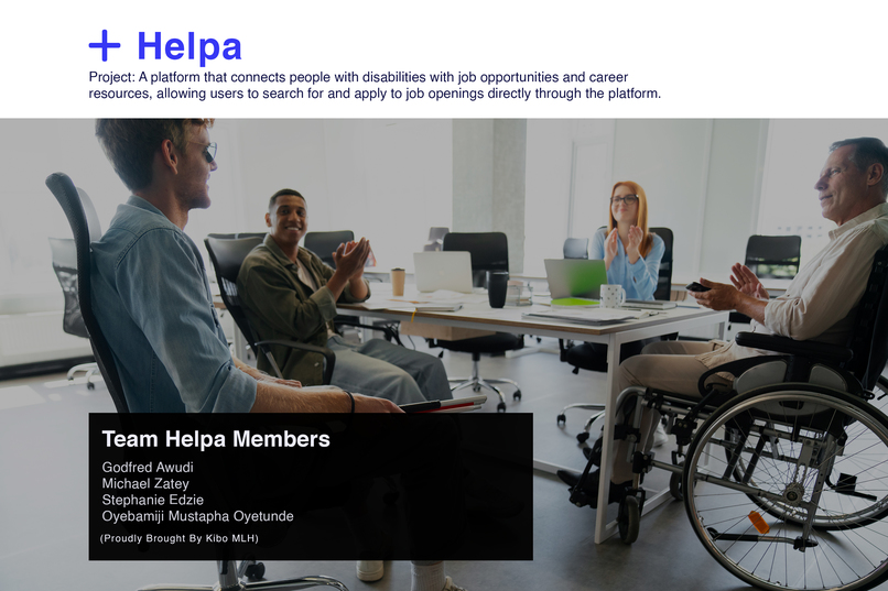 Helpa: Empowering People with Disabilities to Find Jobs – screenshot 1