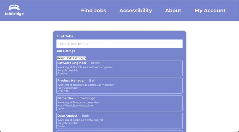 JobBridge – screenshot 4