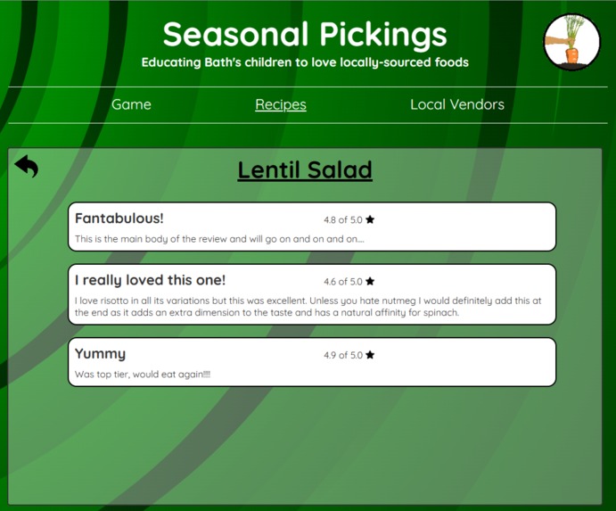 Seasonal Pickings – screenshot 1