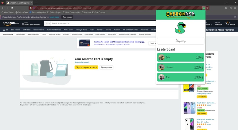 CARBONara – screenshot 2