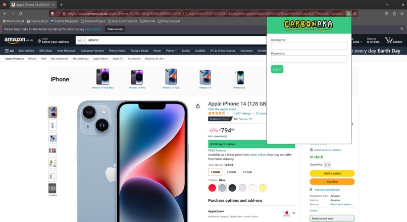 CARBONara – screenshot 3