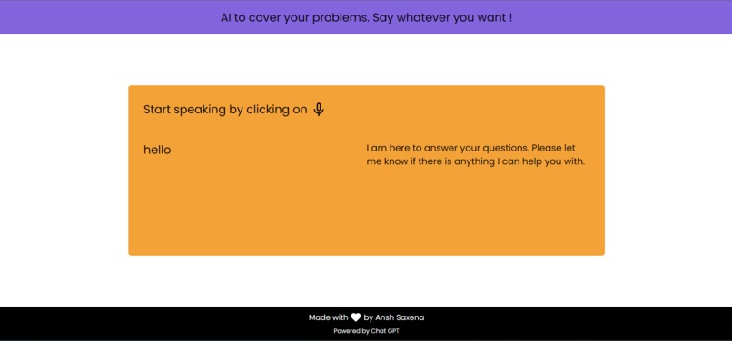 gptSpeaks – screenshot 1