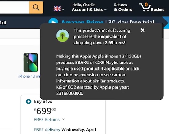 HonestEmissions – screenshot 2