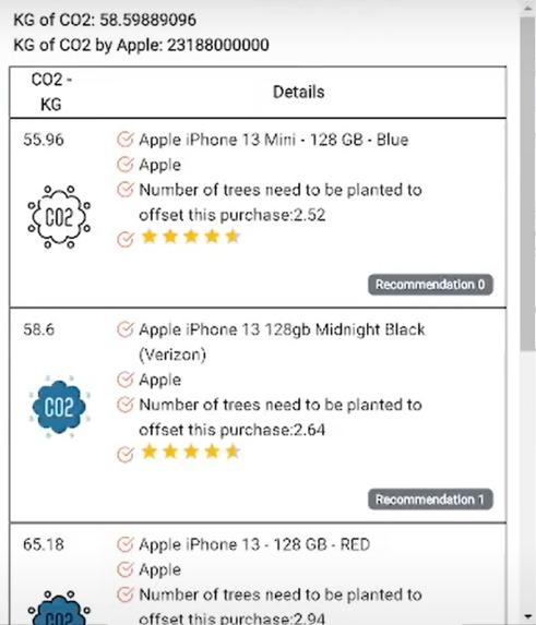 HonestEmissions – screenshot 3