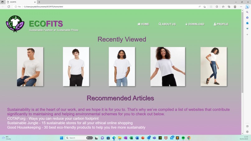 ECOFITS – screenshot 1