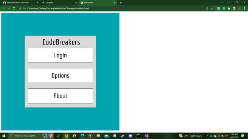 LeetCollab – screenshot 1