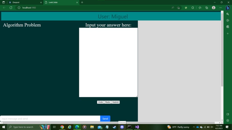 LeetCollab – screenshot 6