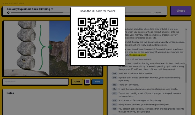 Vibeo [HackPrinceton ‘23] – screenshot 5