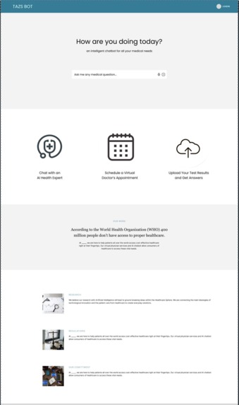TAZS BOT – screenshot 1