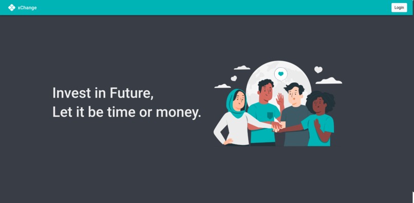 socialXchange – screenshot 1
