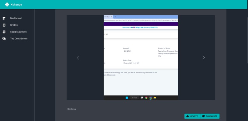 socialXchange – screenshot 5