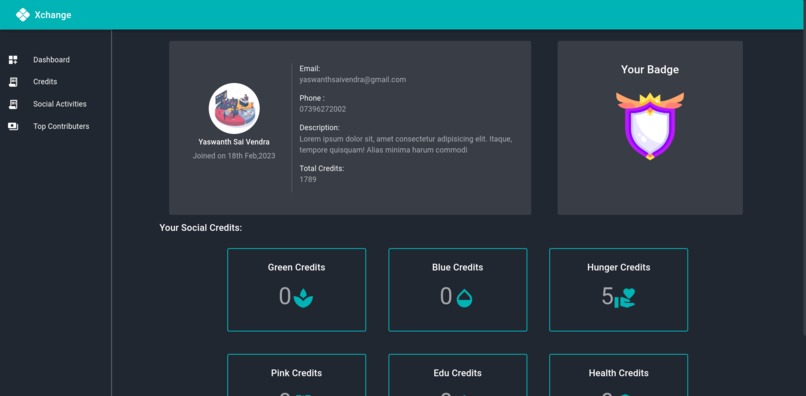 socialXchange – screenshot 6