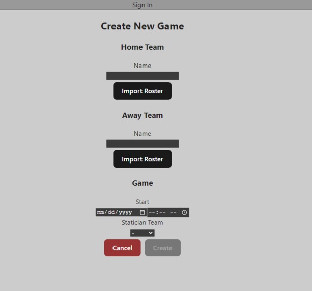 Modernized Sports Stats Platform – screenshot 3