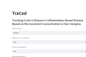 Traced: An Approach to Crohn's Disease Prediction