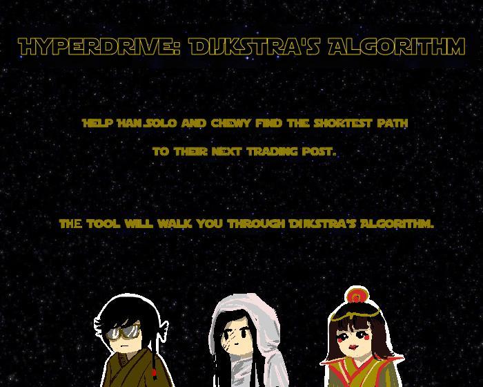 Hyperdrive: Dijkstra's Algorithm – screenshot 1