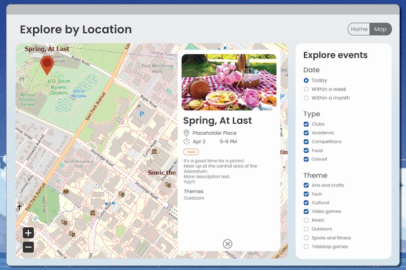 Meetup App – screenshot 3