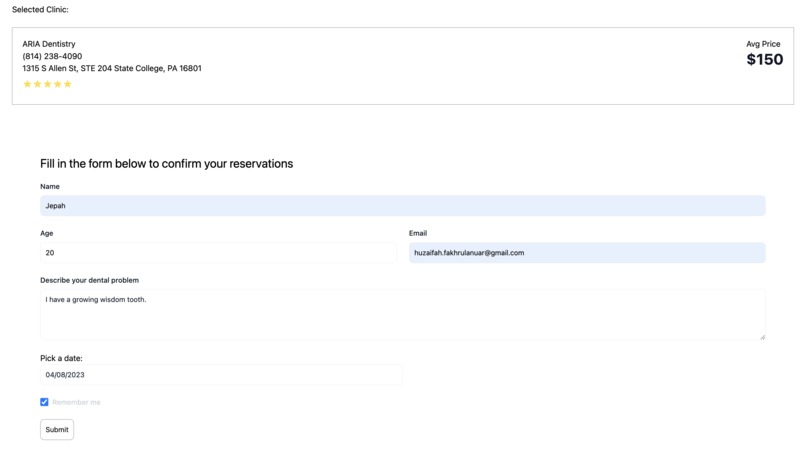 dentixt – screenshot 3
