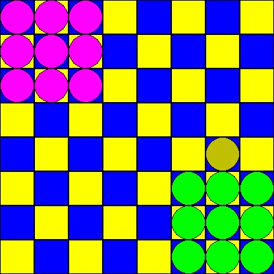 Corners (Who moves faster) game – screenshot 1