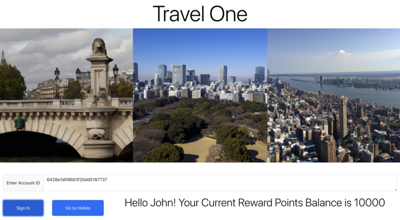 TravelOne – screenshot 1