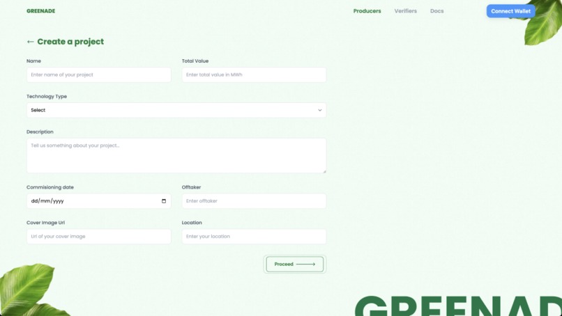 Greenade - ReFi Data Dao – screenshot 1