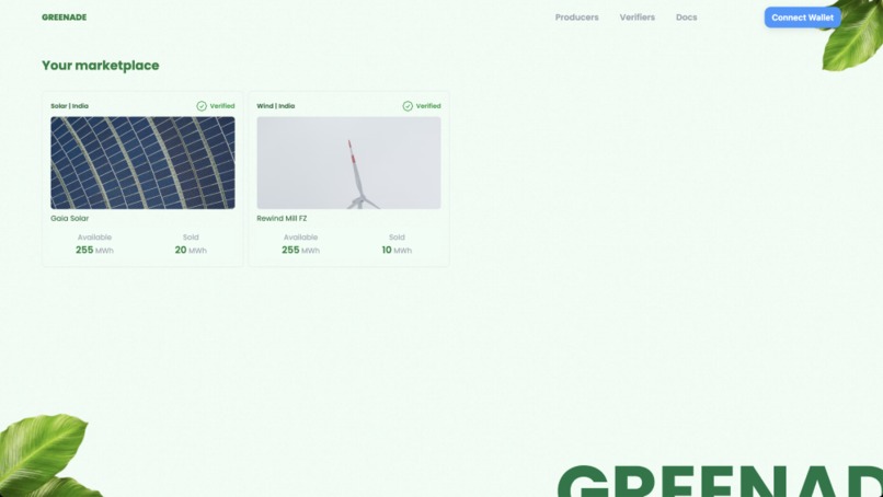 Greenade - ReFi Data Dao – screenshot 3