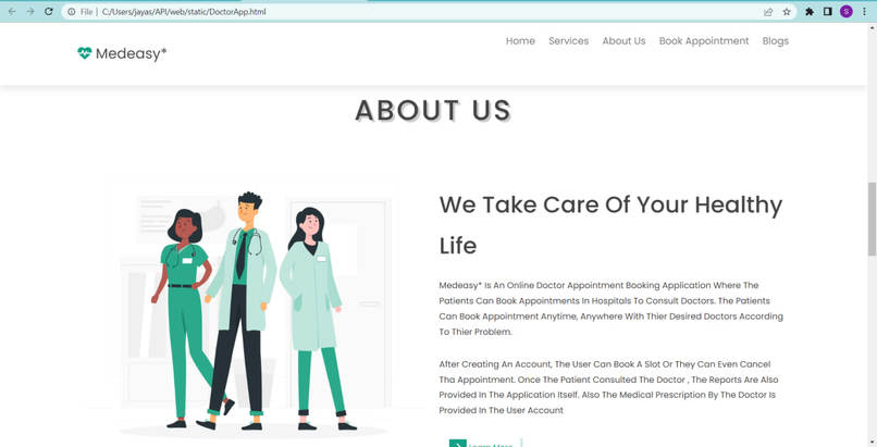 Doctor Appointment Application – screenshot 4