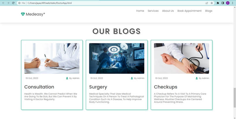 Doctor Appointment Application – screenshot 6