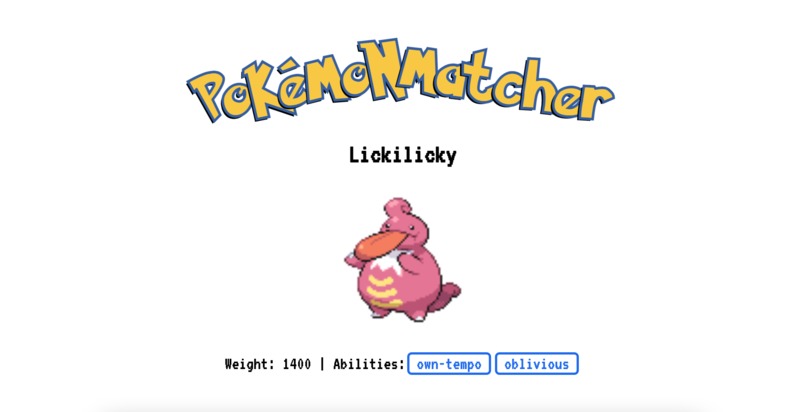 Pokemon Matcher – screenshot 2