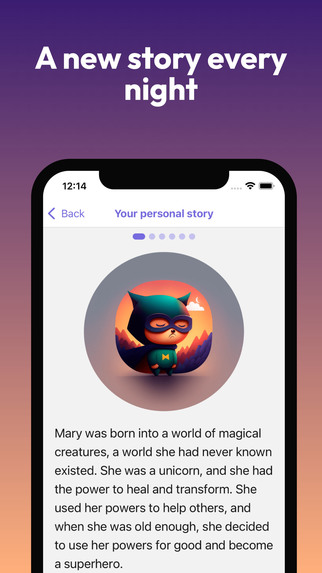 Oscar personal bedtime stories | AI bedtime story generator – screenshot 3