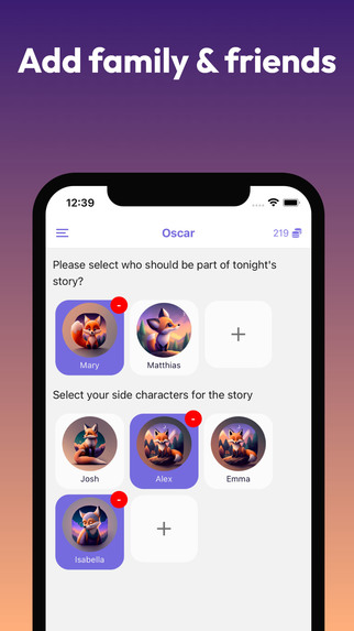 Oscar personal bedtime stories | AI bedtime story generator – screenshot 4