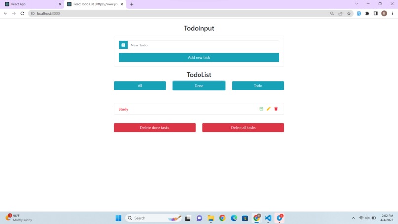 To-Do List – screenshot 3