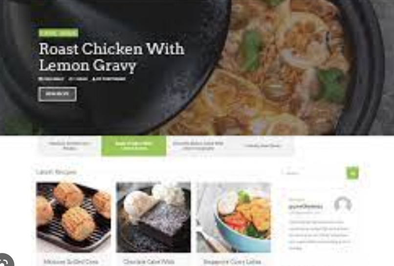 website – screenshot 1