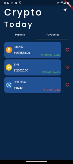 Crypto Tracker – screenshot 1