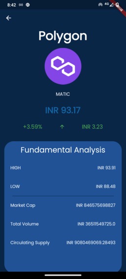 Crypto Tracker – screenshot 2