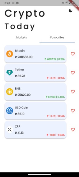 Crypto Tracker – screenshot 3