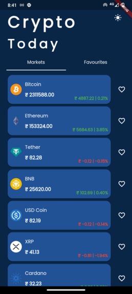 Crypto Tracker – screenshot 4
