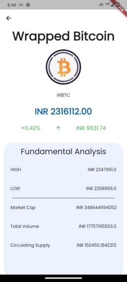 Crypto Tracker – screenshot 5